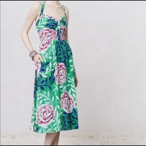 Anthropologie Moulinette Soeurs Midi Sun Dress